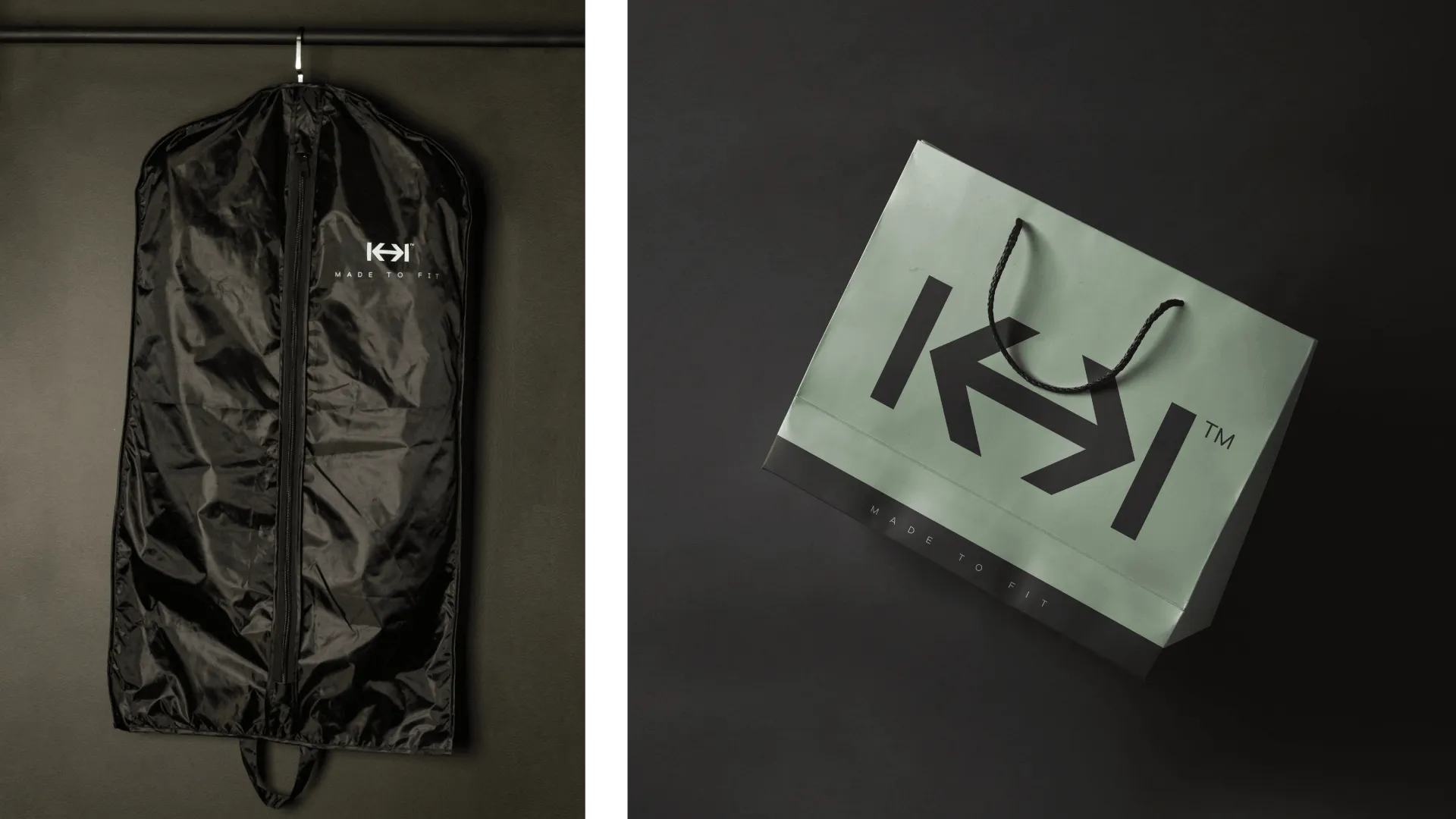 Knap - measure made suits bags